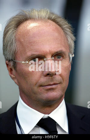 SVEN-GORAN ERIKSSON ENGLAND Trainer SAITANA SAITANA JAPAN 2. Juni 2002 Stockfoto