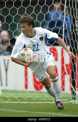 DMITRI SYCHEV Russland SHIZUOKA STADIUM ECOPA SHIZUOKA JAPAN 14. Juni 2002 Stockfoto