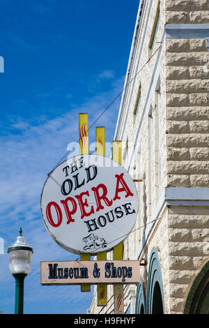 Downtown Historic District auf dem National Register of Historic Places im antiken shopping Stadt Arcadia Florida aufgeführt Stockfoto