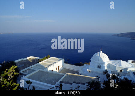 Griechenland, Dodekanes Inseln, Astypalea, Chora, Kloster, Kirche Panagia Portaitissa Stockfoto