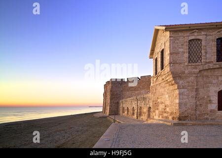 Larnaka Fort, mittelalterlichen Museum, Larnaka, Zypern, östlichen Mittelmeer Stockfoto