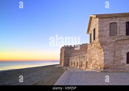 Larnaka Fort, mittelalterlichen Museum, Larnaka, Zypern, östlichen Mittelmeer Stockfoto