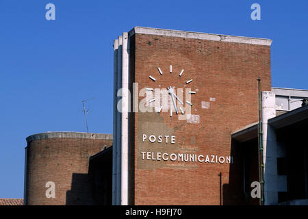 Italien, Latium, Latina, palazzo delle poste, faschistische Architektur Stockfoto