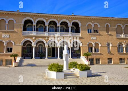 Erzbischöflichen Palast, Süd-Nikosia, Zypern, östlichen Mittelmeer Stockfoto