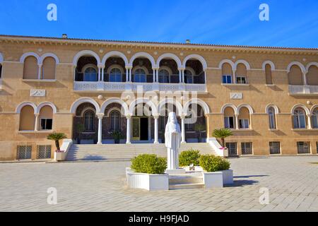 Erzbischöflichen Palast, Süd-Nikosia, Zypern, östlichen Mittelmeer Stockfoto