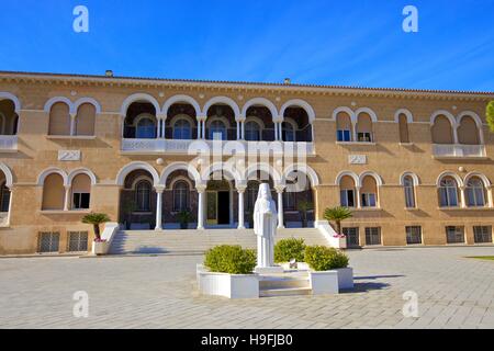 Erzbischöflichen Palast, Süd-Nikosia, Zypern, östlichen Mittelmeer Stockfoto