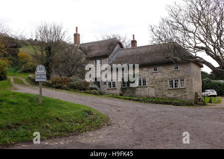 Die abgelegenen Dorf Branscombe in East Devon West Country UK Stockfoto