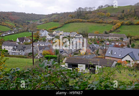 Abgelegenen Dorf Branscombe in East Devon West Country UK Stockfoto