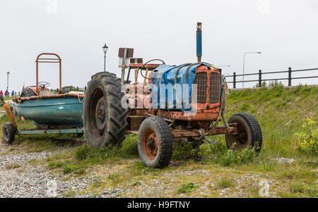 Lytham Herzmuschel Traktoren Stockfoto