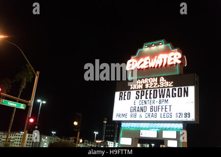 Das Edgewater Hotel Casino in Laughlin Nevada USA entlang des Colorado River Stockfoto