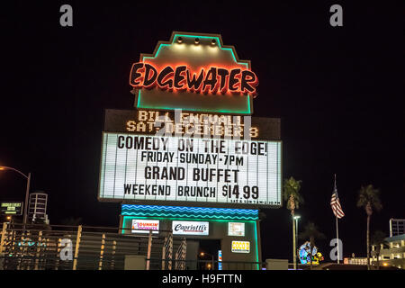 Das Edgewater Hotel Casino in Laughlin Nevada USA entlang des Colorado River Stockfoto