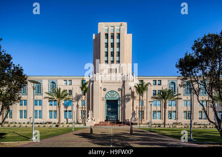 San Diego Stadt & Grafschaft Verwaltungsgebäude, Hafen uns Antrieb, San Diego, ca Stockfoto