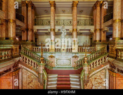 Brasilien, Stadt von Rio De Janeiro, Innenansicht des Theatro Municipal. Stockfoto
