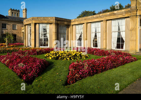 Die Orangerie des Heaton Hall, Heaton Park, Manchester, England, Vereinigtes Königreich.   Historischer Sitz der Adelsfamilie Egerton. Stockfoto