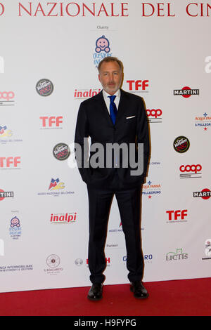 Turin, Italien. 22. November 2016. Paolo Damilano, Präsident der nationalen Kino Museum Turin, nimmt Teil an Charity-Dinner während Torino Filmfestival © Marco Destefanis/Pacific Press/Alamy Live News Stockfoto