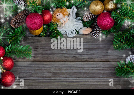 Weihnachtskarte Stockfoto