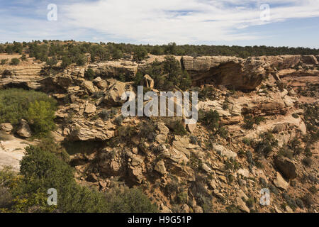 Utah, Blanding, Mule Canyon-Landschaft Stockfoto