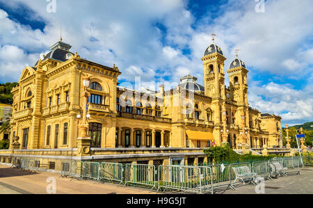 Rathaus von San Sebastian - Donostia, Spanien Stockfoto