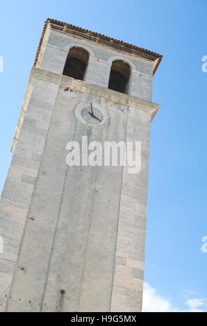 Kathedrale der Annahme von gesegneten Jungfrau Maria Turm in Pula Kroatien Stockfoto