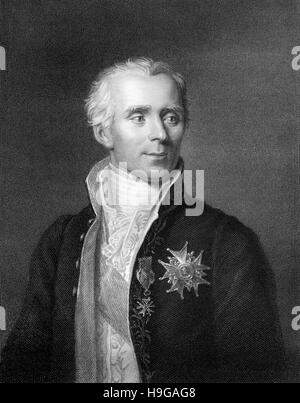 Pierre-Simon, Marquis de Laplace, 1749-1827, ein französischer Gelehrter Stockfoto