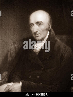 William Hyde Wollaston, 1766-1828, ein englischer Chemiker und Physiker Stockfoto