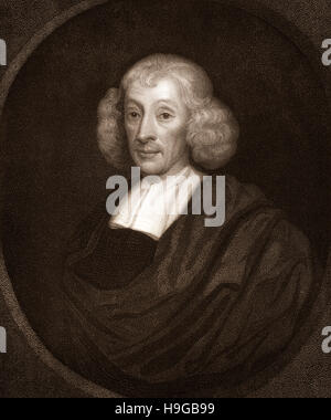 John Ray oder Wray, Johannes Raius, 1627-1705, ein englischer Naturforscher Stockfoto