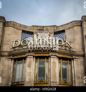 Dominion Theatre, London, UK. Stockfoto