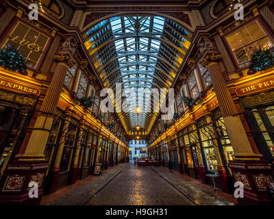 Leadenhall Market, London, UK. Stockfoto