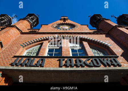 Hala Targowa (überdachte Markthalle) in Danzig, Polen Stockfoto
