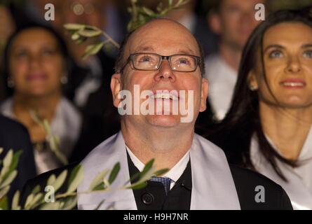 Monaco, Monaco. 23. November 2016.  9. Ruhe und Sport International Forum Monaco mit Fürst Albert II. von Monaco und anderen Delegierten | Verwendung Weltweit/Picture Alliance Credit: Dpa/Alamy Live-Nachrichten Stockfoto