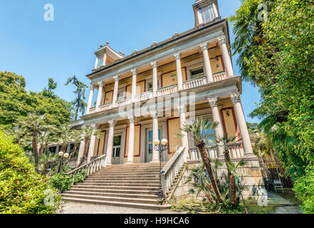 Villa Giulia in Pallanza am Lago Maggiore, Piemont, Italien Stockfoto