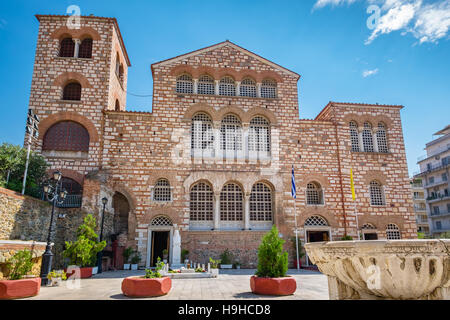 Kirche des Heiligen Demetrius. Thessaloniki, Griechenland Stockfoto