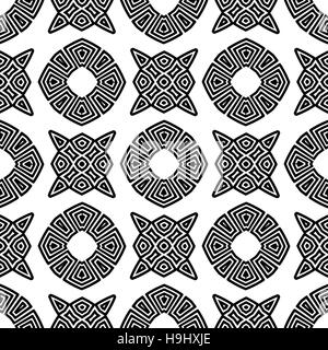 Nahtlose geometrischen griechischen Ornament. Stock Vektor