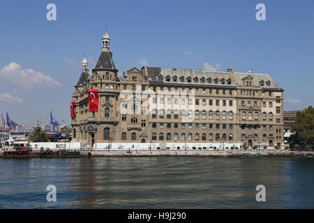 Haydarpasa Bahnhof in der Stadt Istanbul, Türkei Stockfoto