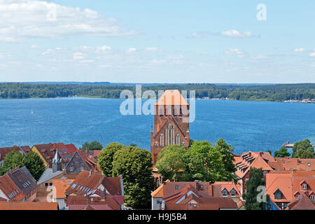 Georgenkirche, See Müritz, Waren, Mecklenburgische Seenplatte, Mecklenburg-West Pomerania, Deutschland Stockfoto