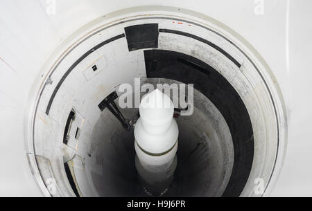 Minuteman Rakete National Historic Site Stockfoto