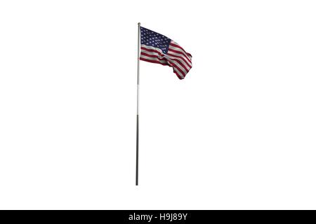 Nahaufnahme von den USA Flagge Stockfoto