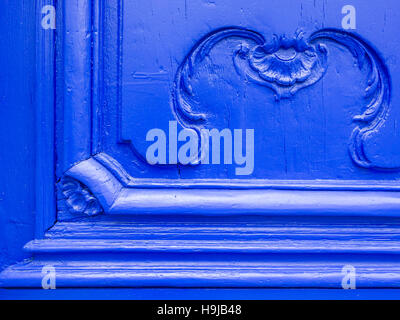 Türverkleidung in Paris, Frankreich Stockfoto