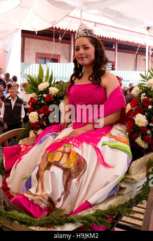 Königin der Esel Messe in Otumba, Mexiko Stockfoto