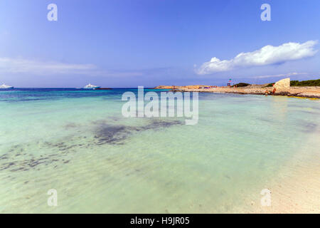 Spanien, Balearen, Formentera, Playa de Ses Illetes Stockfoto