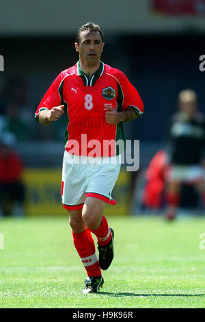 HRISTO STOITCHKOV Bulgarien 10. Juni 1998 Stockfoto