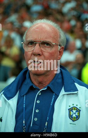 MARIO ZAGALLO brasilianischen Fußball MANAGER 7. Juli 1998 Stockfoto