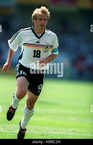 Jürgen KLINSMANN Deutschland 29. Juni 1998 Stockfoto