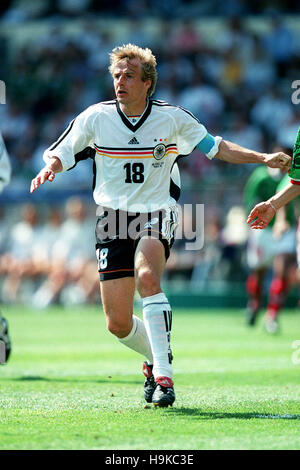 Jürgen KLINSMANN Deutschland 29. Juni 1998 Stockfoto