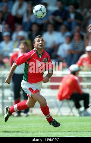 HRISTO STOITCHKOV Bulgarien 10. Juni 1998 Stockfoto