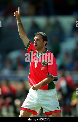 HRISTO STOITCHKOV Bulgarien 10. Juni 1998 Stockfoto