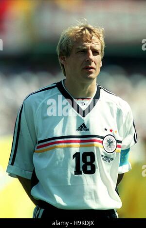 Jürgen KLINSMANN Deutschland 29. Juni 1998 Stockfoto