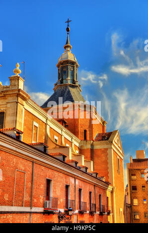 Iglesia del Sacramento, befindet sich eine barocke römisch-katholische Kirche in Madrid, Spanien Stockfoto