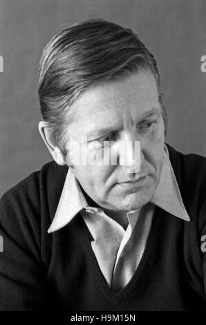 Deutscher Wis und Synchronsprecher Herbert Mensching, Deutschland 1970er Jahre. Deutsche Schauspieler und Vertonung Schauspieler Herbert Mensching, Deutschland 1970. Stockfoto