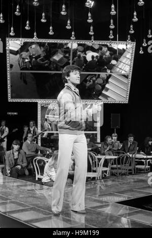 MOT - Musik an der Spitze - Musik eine der Spitze, Musiksendung, Deutschland 1978, Regie: Rainer Bertram, Mitwirkende: gerade Rex Gildo Stockfoto